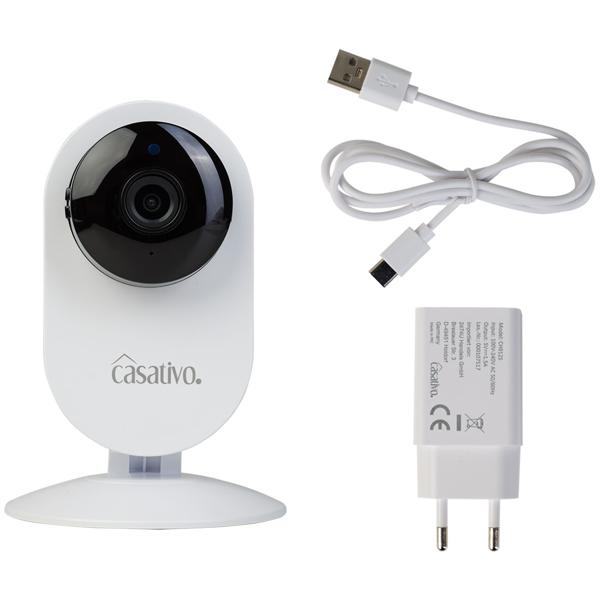 2er-Set Hochauflösende Full-HD-IP-Überwachungskamera mit, Nachtsicht. Bewegungserkennung & Zwei-Wege-Audio, Überwachung für Ihr Zuhause & Büro