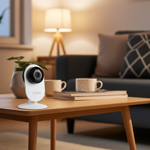 Full-HD-IP-Überwachungskamera mit Nachtsicht, 135° Weitwinkel – WLAN-Kamera mit Zwei-Wege-Audio & Bewegungserkennung für Zuhause & Büro