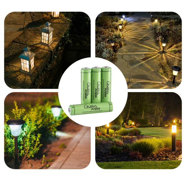 AAA Akkus 1100 mAh im 8er Pack mit Case – Wiederaufladbar, Stark & Universell einsetzbar für viele Geräte