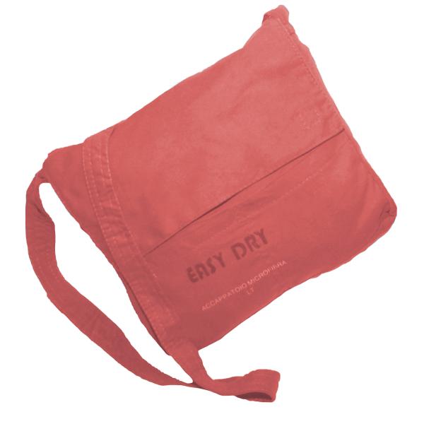 Peignoir en microfibre, 80% polyester, 20% polyamide, bordeaux, L