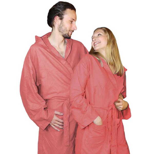 Mikrofaser-Bademantel, 80% Polyester, 20% Polyamid, bordeaux, XL