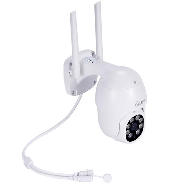 Professionelles Funk-Überwachungssystem mit 4 - 2K Schwenk-Kameras - Helle Nachtsicht, Bewegungsmelder & Live App-Zugriff, IP66 – Schützen Sie Ihr Eigentum