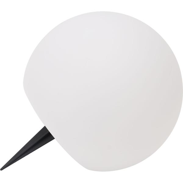 Solar-LED-Leuchtkugel, Ø 30cm, RGBW mit Fernbedienung, 60 Lu, IP67. Farbwechsel-Lichtkugel für Garten & Terrasse, wetterfest & kabellos