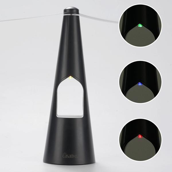 2 ventilateurs anti-mouches, 2 ailes – éclairage LED – alimentation par piles ou USB – répulsifs doux et efficaces, pratiques pour les repas et les voyages