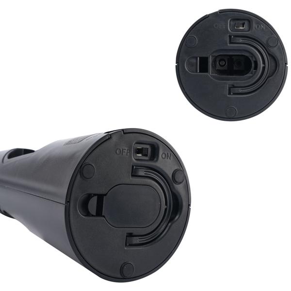 2 ventilateurs anti-mouches, 2 ailes – éclairage LED – alimentation par piles ou USB – répulsifs doux et efficaces, pratiques pour les repas et les voyages