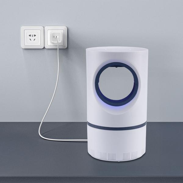 Effektiver Insektenvernichter mit UV-Licht & starker Saugfunktion: Entfernt Mücken & Fliegen hygienisch & sicher, ideal für Haus, Garten & Camping