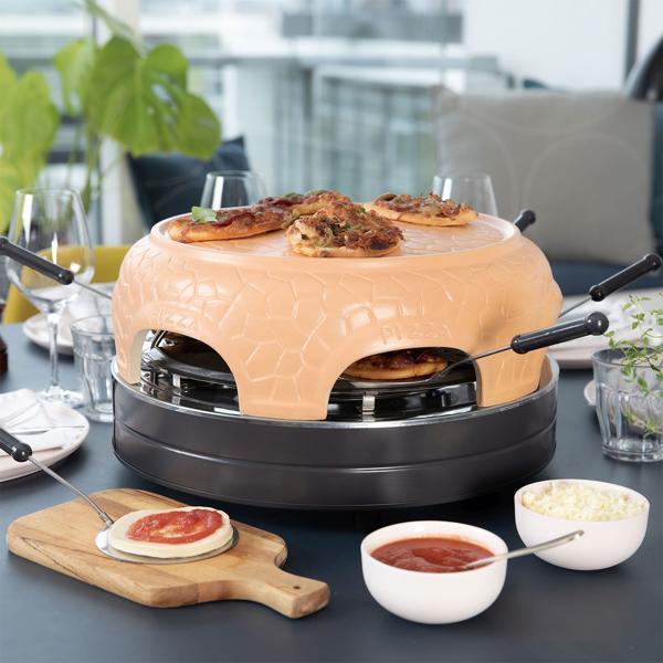 4 Plaques à Pizza En Acier Inoxydable 30cm - Rondes, Bord Relevé, Lave-vaisselle - Pour Four, Service, Cuisson