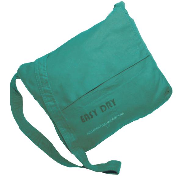 Peignoir en microfibre, 80% polyester, 20% polyamide, vert, XXL