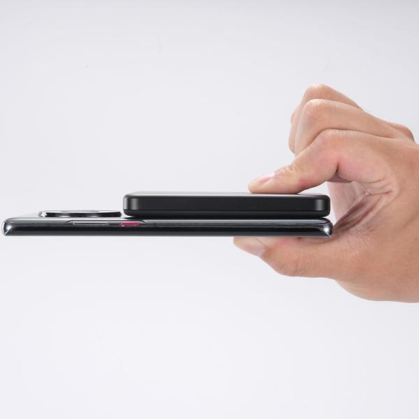 MagSafe Powerbank 5000 mAh, 15W Qi - Hochwertige kompakte Wireless Power Bank – Schnelles Laden Quick Charge für iPhone & Android – Mobiler Power-Boost