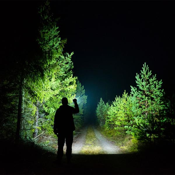 Leistungsstarke Akku-Taschenlampe mit Notfallhammer, Gurtschneider & Powerbank - Ihr zuverlässiger Begleiter für Auto, Camping & Notfälle