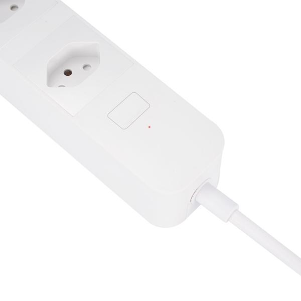 Smarte WLAN-Steckdosen-Leiste (CH), 3-fach mit USB-Ports, Sprachsteuerung (Alexa/Google), 10 A: Eine Mehrfachsteckdose für SmartHome Komfort