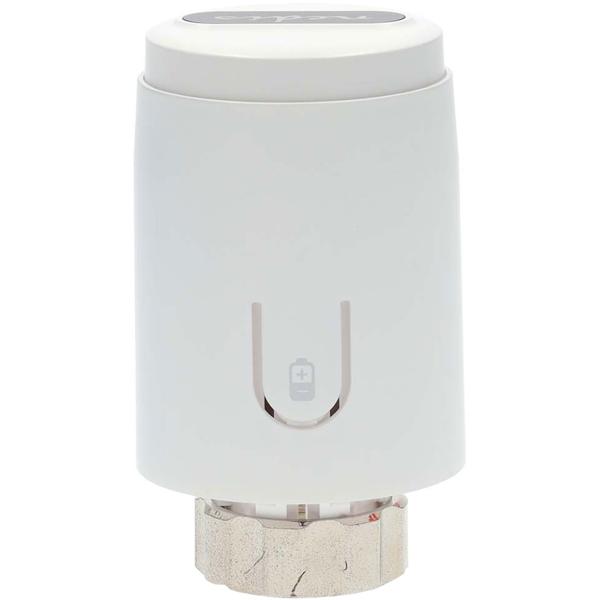 6er-Set Smartes Heizkörperthermostat, Zigbee-Gateway, Anti Kalk u. Anti Frost, App zur Steuerung, komp. zu Alexa, Google, Siri