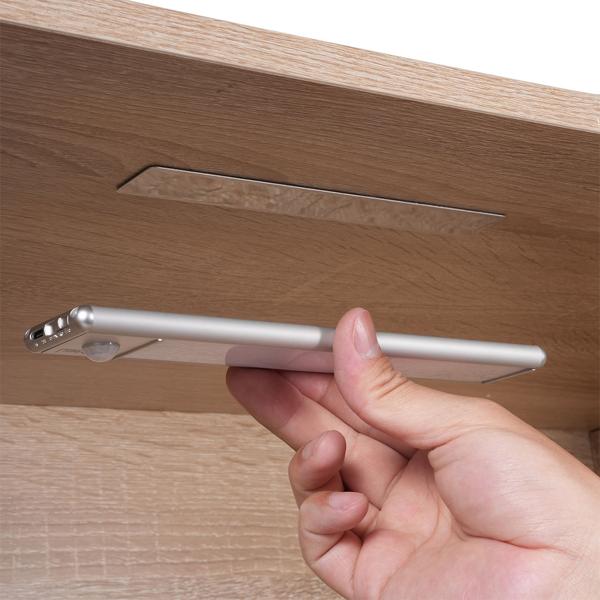 Flache Akku LED-Lichtleiste, 20,5cm mit Bewegungssensor: Kabellos, hell & energiesparend – Perfekt für Schrank, Flur & Küche