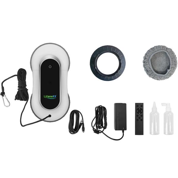 Effizienter Fensterputz Roboter mit Sprühfunktion: Reinigt Fenster automatisch & streifenfrei, bequeme Bedienung per Fernbedienung, Ihr Helfer für saubere Fenster