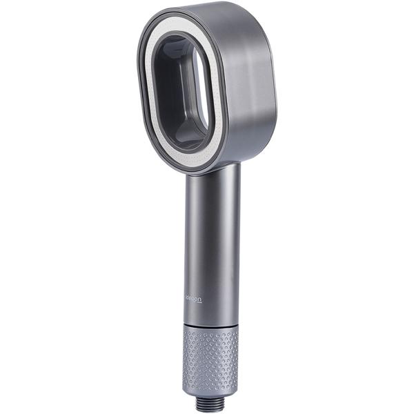 Hochwertiger 3-in-1 Duschkopf mit Bürste, Schwamm und Wasserspar Funktion - 2 x Premium-Wasserfilter - Wellness Brause für Ihr Spa-Erlebnis