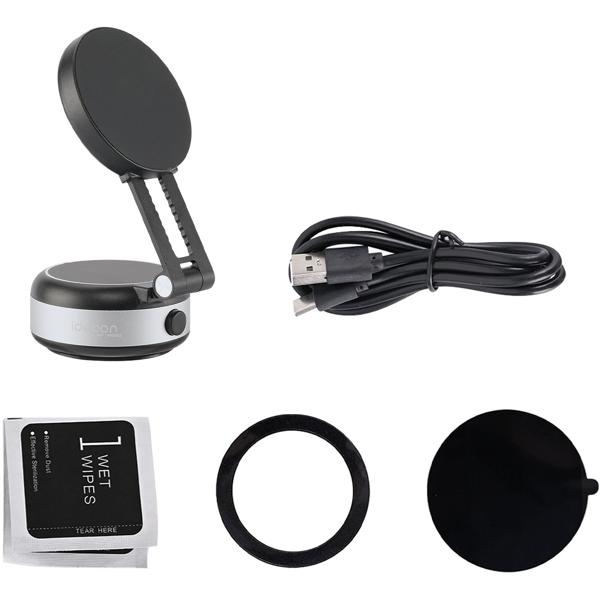 Ultra-Starker Magnetischer Smartphone-Halter mit elektrischem Vakuum-Saugnapf - Super Halt – Sicherer & mobiler Smartphone-Halter für Auto, Küche & Schreibtisch