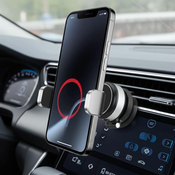 Ultra-Starker Magnetischer Smartphone-Halter mit elektrischem Vakuum-Saugnapf - Super Halt – Sicherer & mobiler Smartphone-Halter für Auto, Küche & Schreibtisch