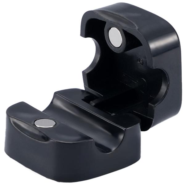 Kabelorganizer (6er-Set) mit Magnetclip – Schreibtisch-Kabelhalter, selbstklebend & flexibel – Für Zuhause & Büro, schwarz