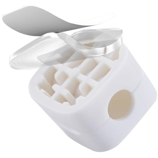 12er-Set Kabelorganizer mit Magnetclip, weiss: Schreibtisch-Kabelhalter, selbstklebend & flexibel – Nie wieder Kabelsalat im Büro & Zuhause