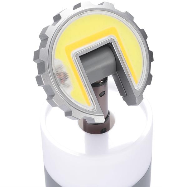 Professionelle Outdoor-LED-Leuchte mit Stativ – Mobiler Akku-Strahler mit 180° schwenkbarem Kopf, dimmbar, RGB & Powerbank