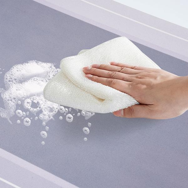 Anti-Rutsch Badezimmermatte 60x40 cm: Sicherer, weicher & saugfähiger, absorbierender Badezimmer-Vorleger –  Schluss mit rutschigen Fliesen im Bad & Dusche