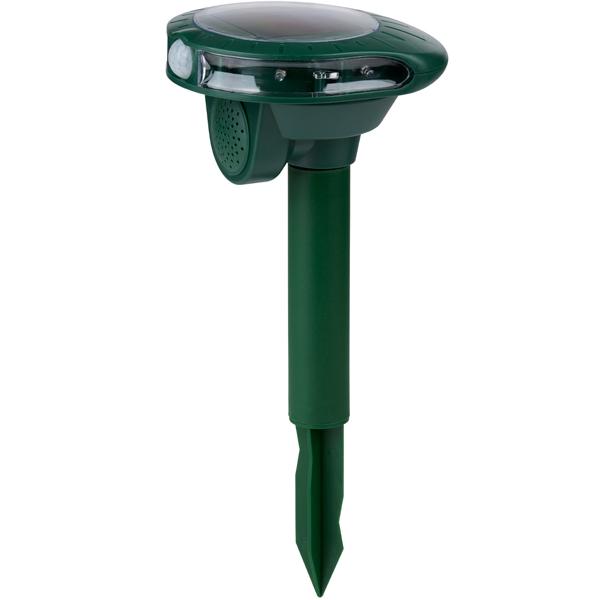 Effektiver Universal Ultraschall Solar Tiervertreiber (40m²) mit Blitzlicht: Vertreibt Hunde, Katzen & Wildtiere, schützt Ihren Garten effektiv