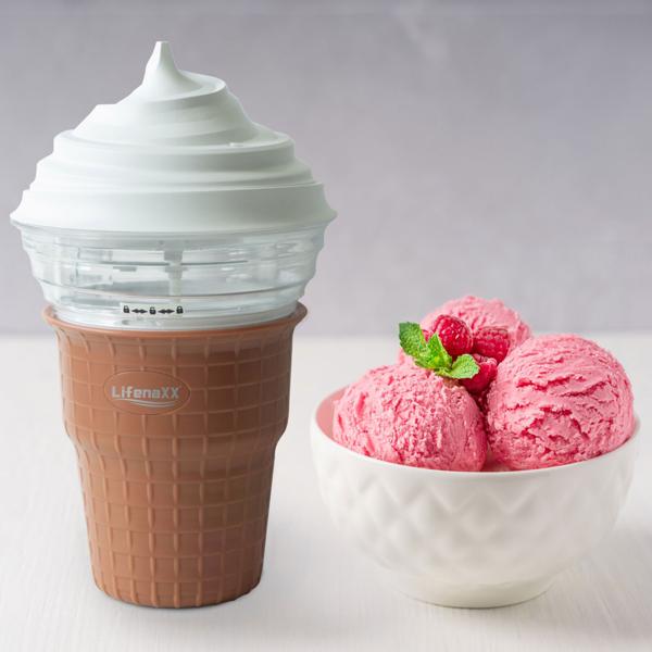 Gelatiera di design 450 ml: gelatiera facile e veloce - Ideale per gelati cremosi, sorbetti e frozen yogurt a casa propria