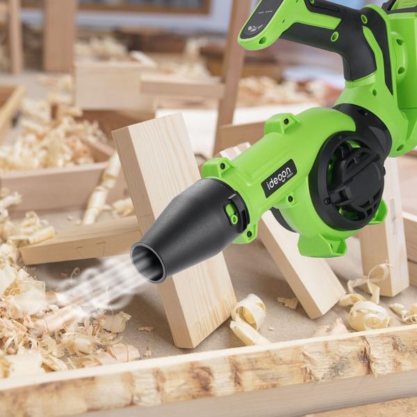 Souffleur de feuilles sans fil 20 V, 1,3 kg – nettoyage rapide et sans effort du jardin – parfait pour maison, jardin, terrasse