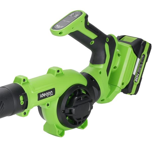 Souffleur de feuilles sans fil 20 V, 1,3 kg – nettoyage rapide et sans effort du jardin – parfait pour maison, jardin, terrasse