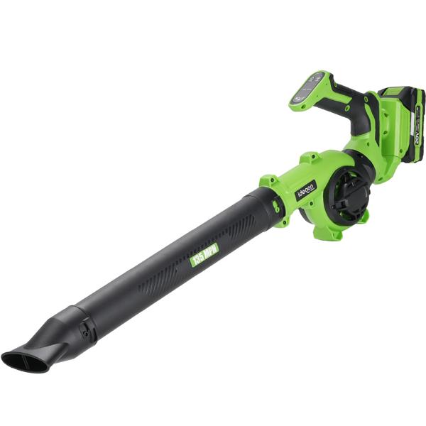 Souffleur de feuilles sans fil 20 V, 1,3 kg – nettoyage rapide et sans effort du jardin – parfait pour maison, jardin, terrasse