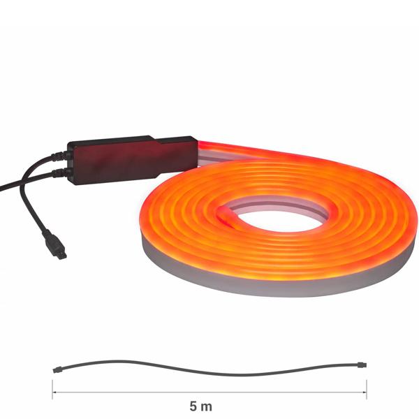 LED Streifen mit Traumfarbe, RGB, Wi-Fi, dimmbar, 5m: Tuya-kompatibel & Google Assistant/Amazon Alexa - perfekt für Gaming-Setup, Deko und Party