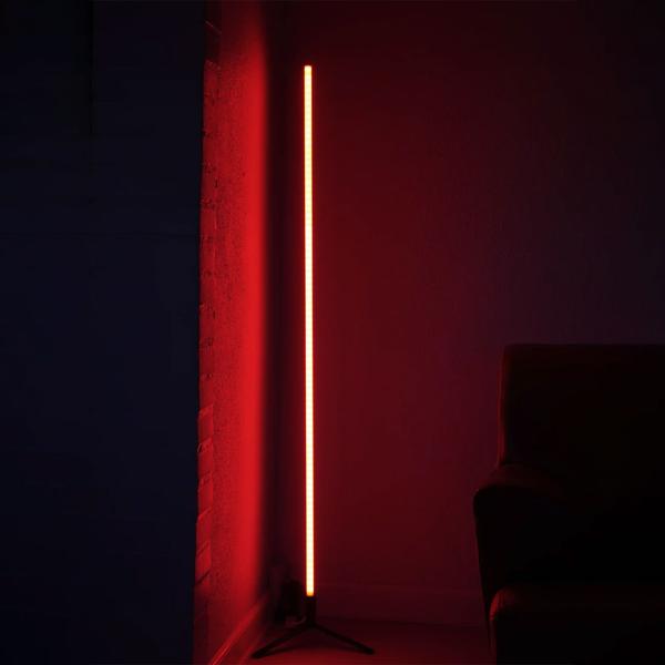 WLAN-Ecklicht Corner Lamp, Traumfarbe, RGB, dimmbar, 1,5m: Tuya-kompatibel & Google Assistant/Amazon Alexa - ideal für Streaming & cooles Wohnambiente