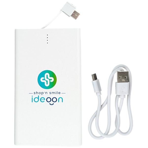 Power bank compatto USB-C da 4.000 mAh: ultraveloce e affidabile - la vostra batteria mobile per il viaggio