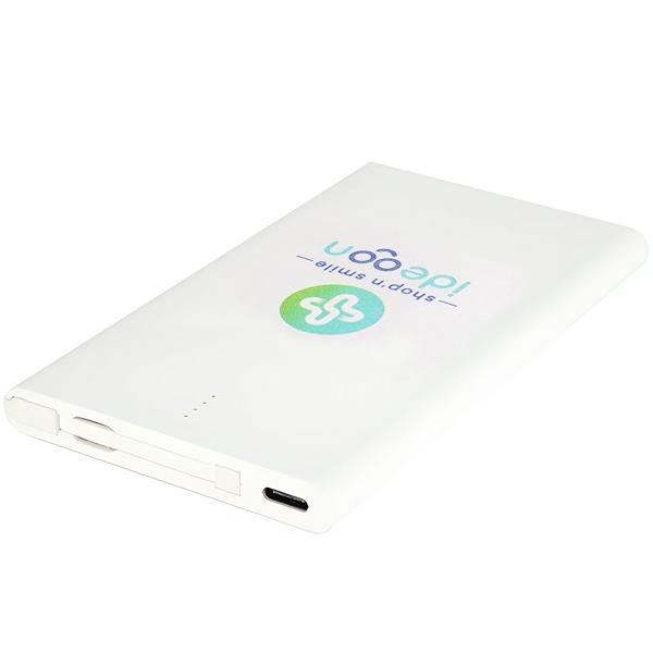 Power bank compatto USB-C da 4.000 mAh: ultraveloce e affidabile - la vostra batteria mobile per il viaggio