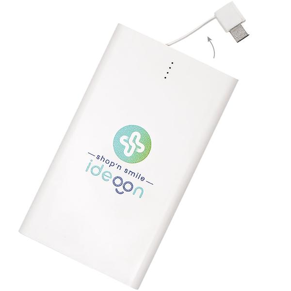 Power bank compatto USB-C da 4.000 mAh: ultraveloce e affidabile - la vostra batteria mobile per il viaggio