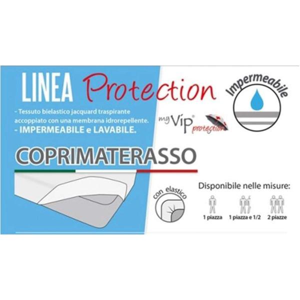 Wasserdichte, elastische Matratzenauflage - 120x195x25 cm - Schutz vor Verunreinigungen & Milben - Waschbar - Weich & Hygienisch - Made in Italy