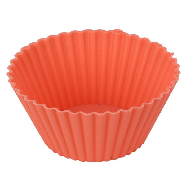 Stampi in silicone per cupcake, set di 8, riutilizzabili, stampi per cupcake