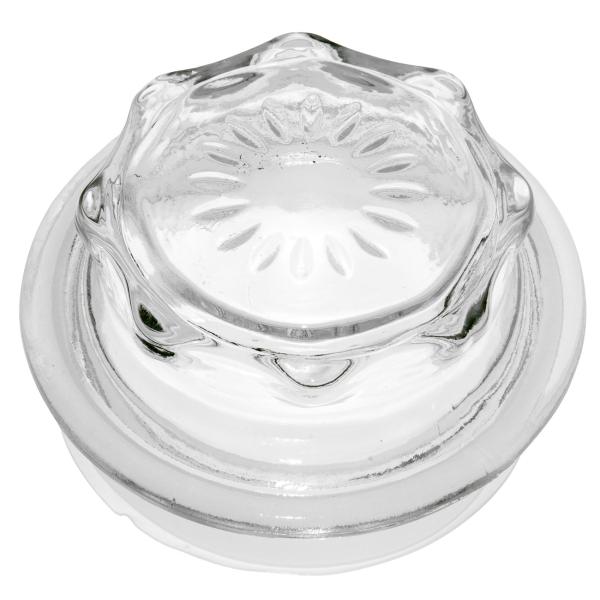 Barattolo di cristallo, barattolo per biscotti con coperchio e cordino di iuta, 1800 ml