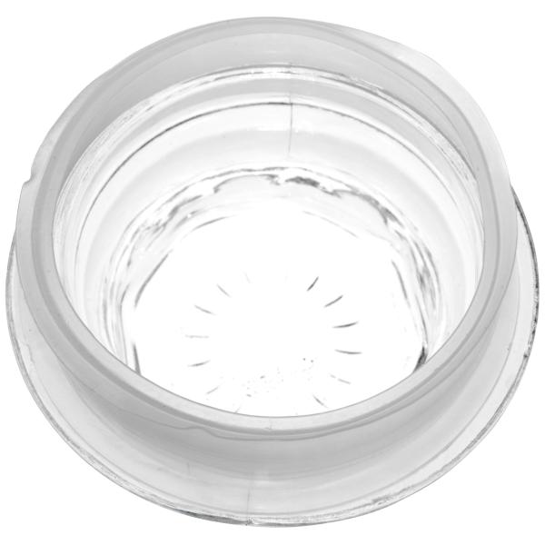 Barattolo di cristallo, barattolo per biscotti con coperchio e cordino di iuta, 1800 ml