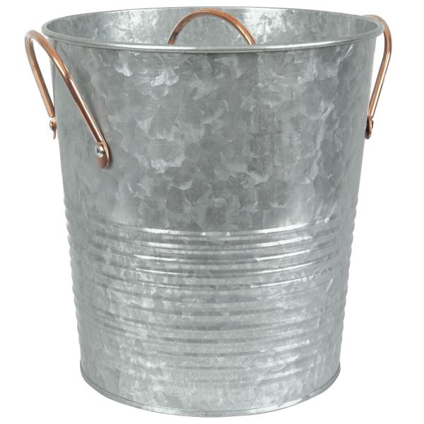 Secchiello Per Ghiaccio In Acciaio Inox Con Coperchio E Pinze - Parete Doppia 1,3L, Mantiene Il Ghiaccio Per 4 Ore, Argento