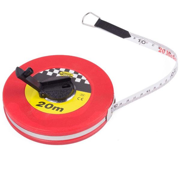 Ruban à mesurer, mètre à ruban. 20 m