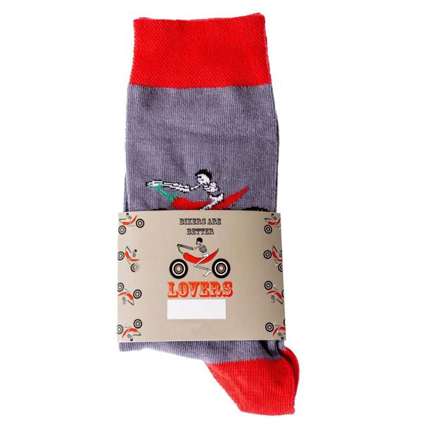 Freizeitsocken Biker 1 Paar - Kein Einschneiden/Verrutschen - Perfekte Passform, weich, atmungsaktiv, langlebig - Gr. 41-45 - Made in Europe