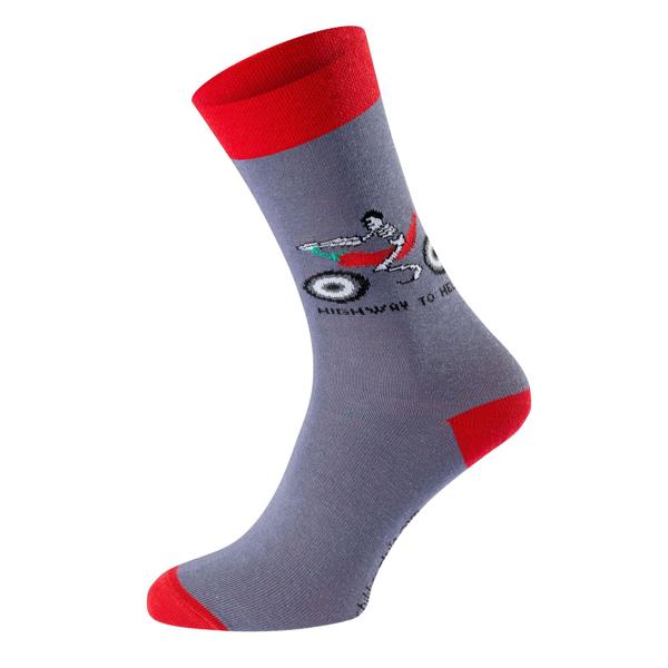 Freizeitsocken Biker 1 Paar - Kein Einschneiden/Verrutschen - Perfekte Passform, weich, atmungsaktiv, langlebig - Gr. 41-45 - Made in Europe