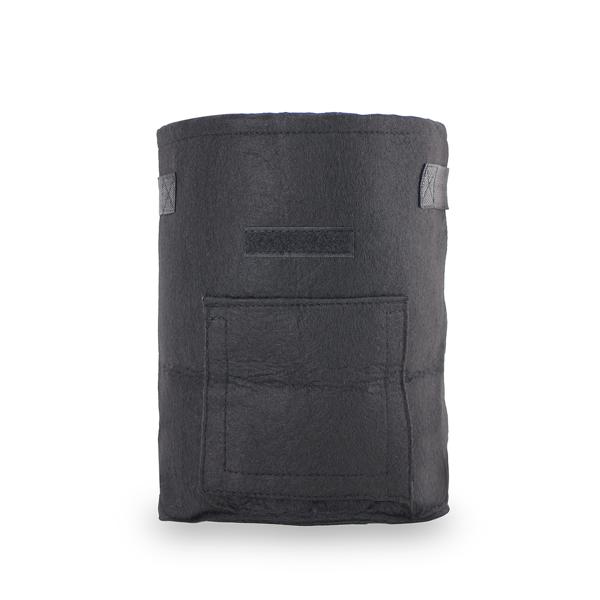 Atmungsaktive 10L Pflanzen-Wachstumssäcke aus Filz, 5er-Set, mit Tragegriffen und Sichtfenster, für Gemüse, Beeren und mehr, leicht und robust