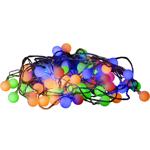 Luci colorate a LED (16 m, 80 globi) - Luci colorate da giardino, IP44 - Per momenti suggestivi e decorazioni colorate