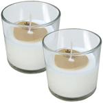 set di 2 candele d‘atmosfera realizzate con cera 100% vegetale