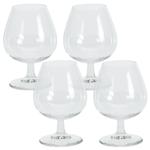 Lot de 4 verres à cognac, Lot de verres à schnaps, 350 ml